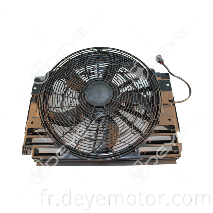 64546919051 64506908124 64546921381 64546921940 Ventilateur de refroidissement du radiateur pour BMW X5